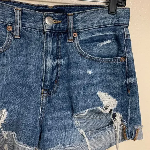 Aeropostale Mom Shorts Womens Size 4 - Picture 6 of 7